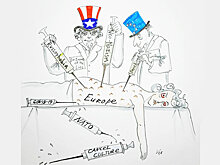 Власти Франции обиделись на российскую карикатуру в Twitter