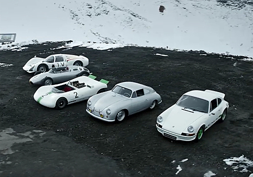 Марка Porsche выбрала пять самых легких спорткаров в истории