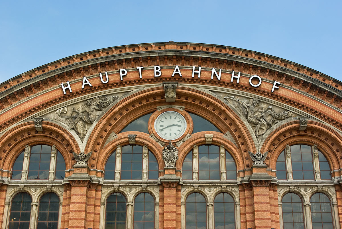 Вокзал Hauptbahnhof 1, Бремен, Германия, Европа