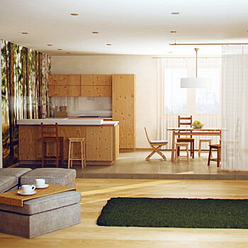 Как оформить квартиру в экостиле: советы по выбору материалов, цветовых сочетаний и мебели