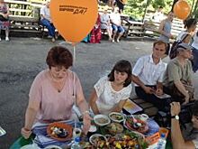 О саратовском фестивале окрошки сняли видеосюжет