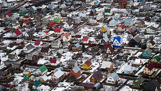 Недвижимость жителей Подмосковья сфотографировали с воздуха