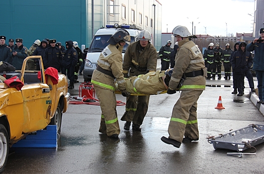 Соревнования по ликвидации последствий ДТП прошли в Нижегородской области