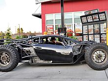 Дикий внедорожный Lamborghini Huracan впервые самостоятельно поехал