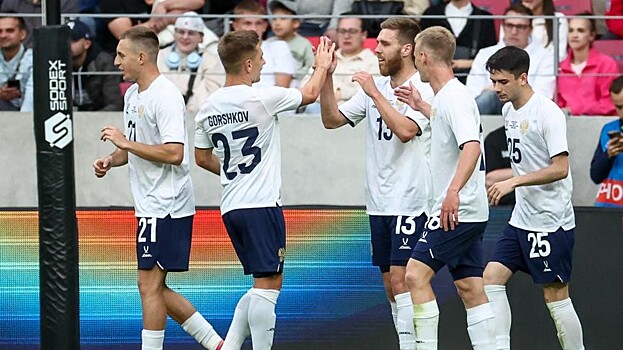 Сборная России сохранила позицию в рейтинге ФИФА