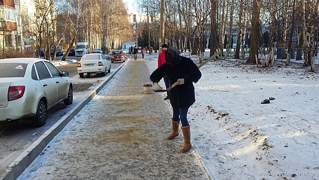 В Пензе 8 февраля ото льда спасали пешеходов ряда улиц