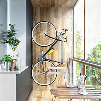 Актуально: 7 идей хранения велосипеда в квартире