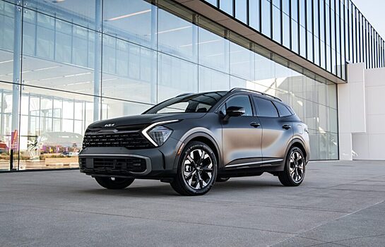 Компания KIA представила гибридный кроссовер KIA Sportage PHEV в США в 2022 году