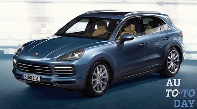 В сеть попали фото Porsche Cayenne третьего поколения