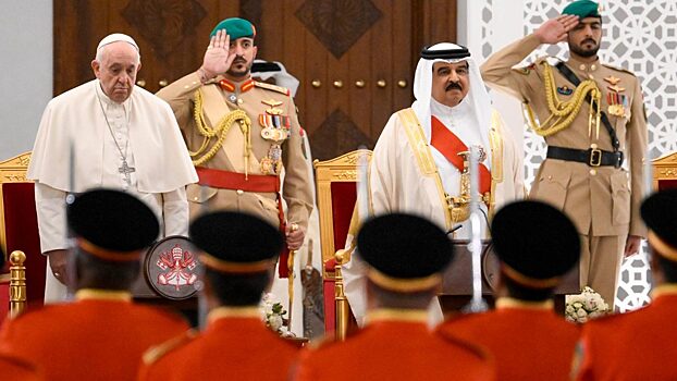 Папа Римский призывает к «полной религиозной свободе» в Бахрейне