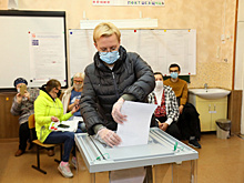 Глава Самары Елена Лапушкина проголосовала на выборах
