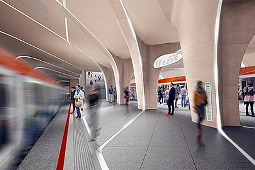В Москве появится станция метро от бюро Захи Хадид