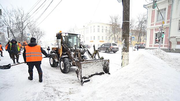«Магистраль» увеличила силы по уборке снега в Вологде