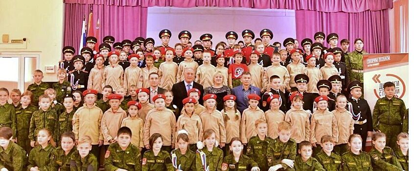 Герой России Вячеслав Бочаров встретился с кадетами в Ижевске