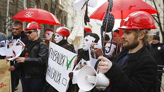В Киеве прошел митинг за легализацию проституции