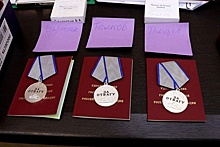 В Калуге вручили медали "За отвагу" участникам специальной военной операции