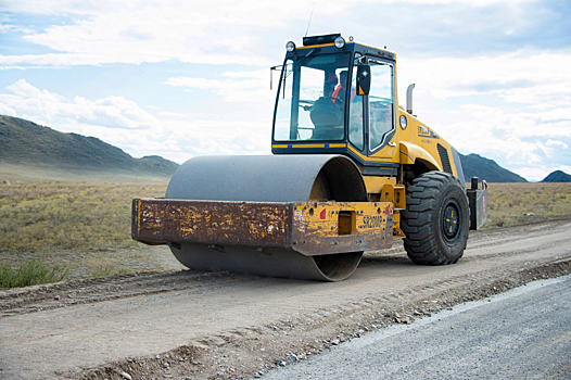 Рекорды постсоветского периода: в Туве дорожное строительство продолжается беспрецедентными темпами