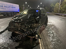 Три человека пострадали в массовой дорожной аварии в ХМАО