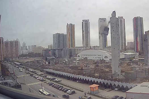 Обрушение колонны горнолыжного комплекса едва не привело к катастрофе