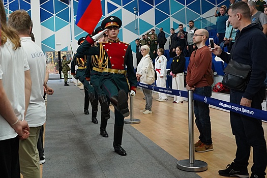 Московские курсанты приняли участие в фестивале боевых искусств, посвященному СВО