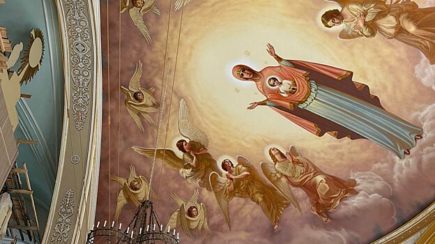 В Спасском соборе в Пензе завершили роспись алтарей