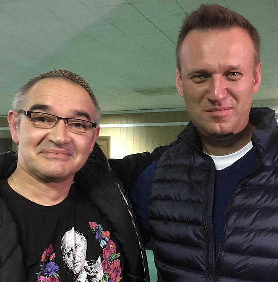 Антон Носик и Алексей Навальный