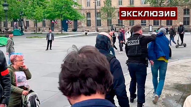 Во Франции задержали пытавшегося сорвать «Бессмертный полк» украинца