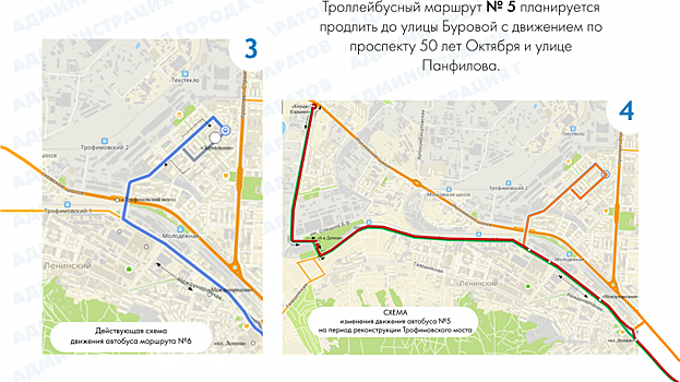 Исаев опубликовал схему движения транспорта на время закрытия Трофимовского моста