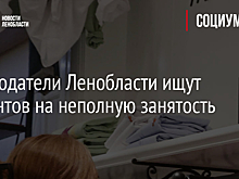 Работодатели Ленобласти ищут студентов на неполную занятость