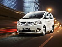 В Китае выпустили электрический минивэн на базе старого Alphard
