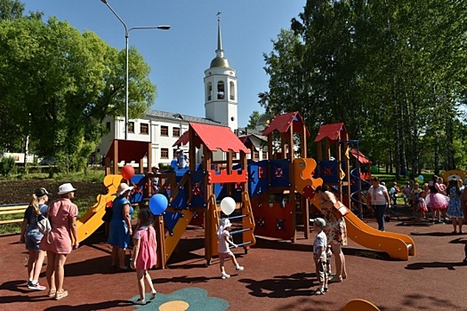 К юбилею Кудымкара открыли центральный парк культуры и отдыха