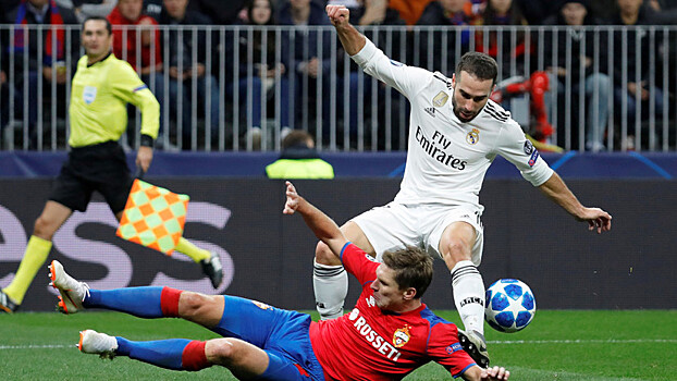 «Реал» подтвердил травму футболиста Карвахаля, полученной в матче с ЦСКА