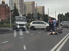 Соцсети: мотоциклист пострадал в ДТП с иномаркой в Кемерове