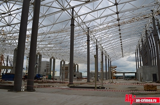Строительство аэропорта в Крыму идет рекордными темпами