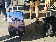 В петербургском аэропорту Пулково не пропустят чемоданы в пищевой плёнке