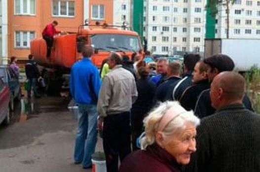 Жителям Заводского района организован подвоз воды