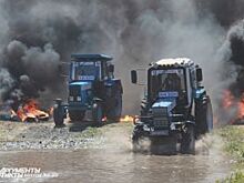 «Катаюсь по сугробам!» Секрет успеха в гонках на тракторах «Бизон-Трек-Шоу»