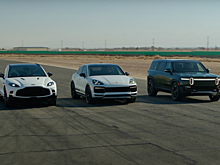 Суперкроссоверы свели в гонке с суперкаром