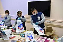 Волонтеры движения #МыВместе передали 96 подарочных наборов в Центр помощи детям