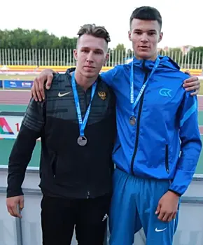 Легкоатлеты из Чапаевска Дмитрий Мужиков и Константин Карпов выиграли медали на первенстве России