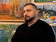 Спортсмен из Курчатова рисует городские пейзажи