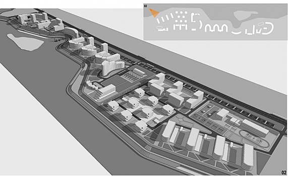Архсовет одобрил концепцию застройки набережной Гребного канала жильем