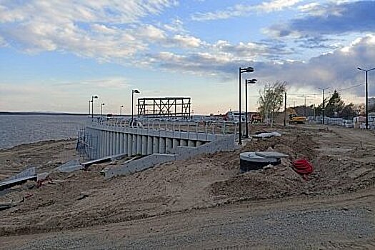 Второй этап реконструкции набережной Комсомольска-на-Амуре завершится в июне 2022 года