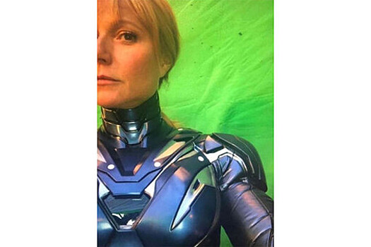 Гвинет Пэлтроу впервые показалась в образе Железной Спасительницы