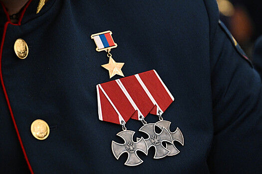 Путин наградил девятнадцатилетнего морпеха с позывным «Крош» звездой Героя РФ