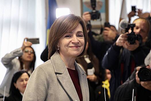 Санду заявила о поддержке народом интеграции Молдавии в ЕС