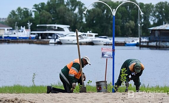 На содержание и благоустройство пляжа "Локомотив" в Казани выделят почти 700 тысяч рублей