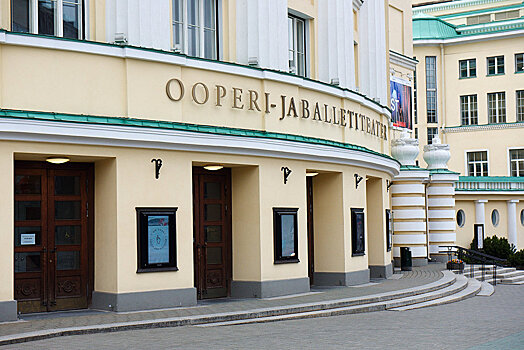К Национальной опере "Эстония" проложат трамвайные рельсы