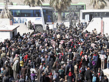 Новый пункт пропуска из зоны деэскалации заработал в Сирии