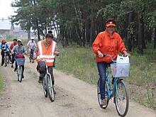 Велопробег в деревню с семью жителями устроили ордынцы